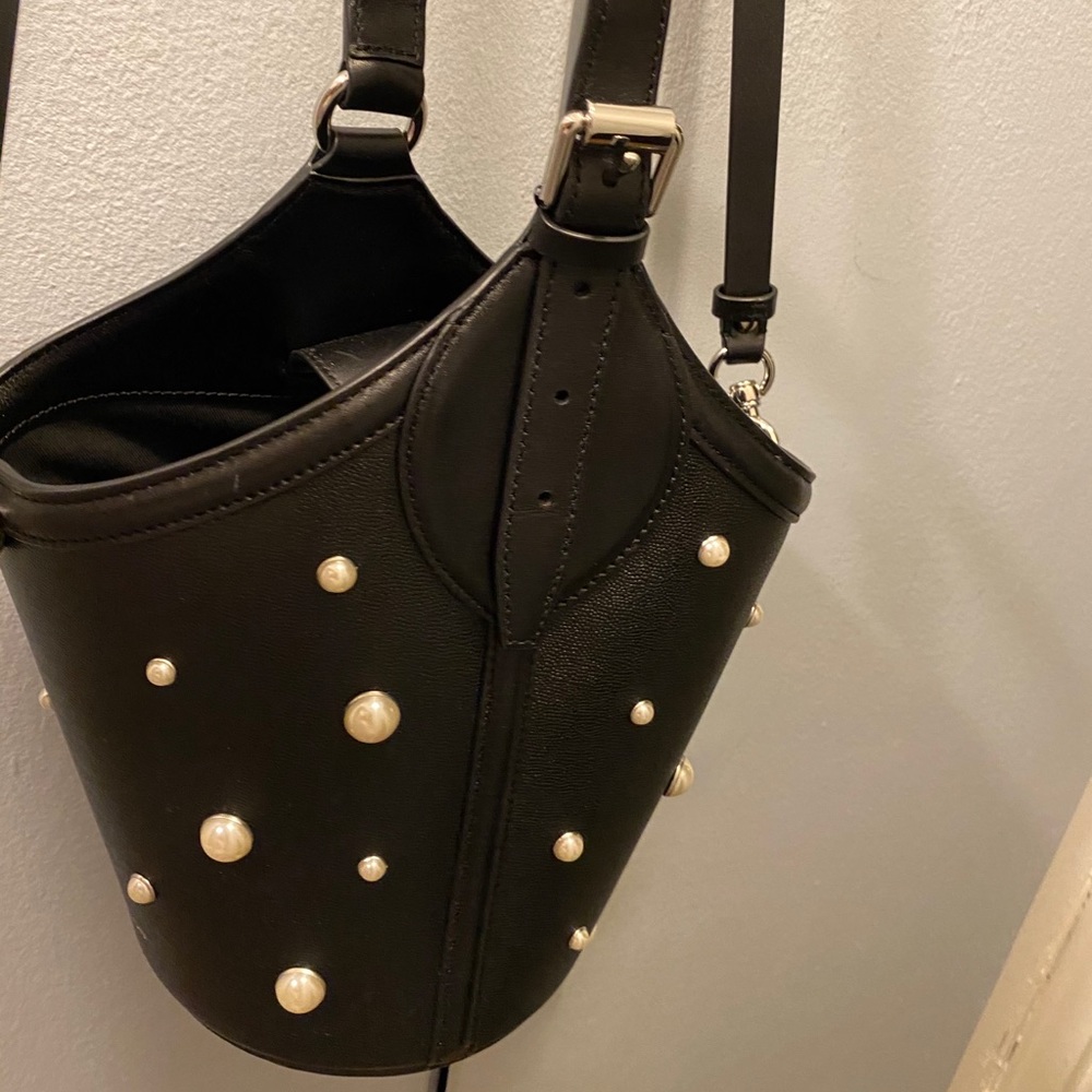 Rebecca Minkoff Black Pearl Bucket Bag